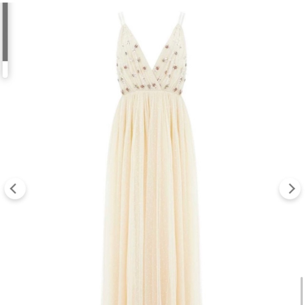 Needle & Thread Neve Embellished Bodice Maxi Dress